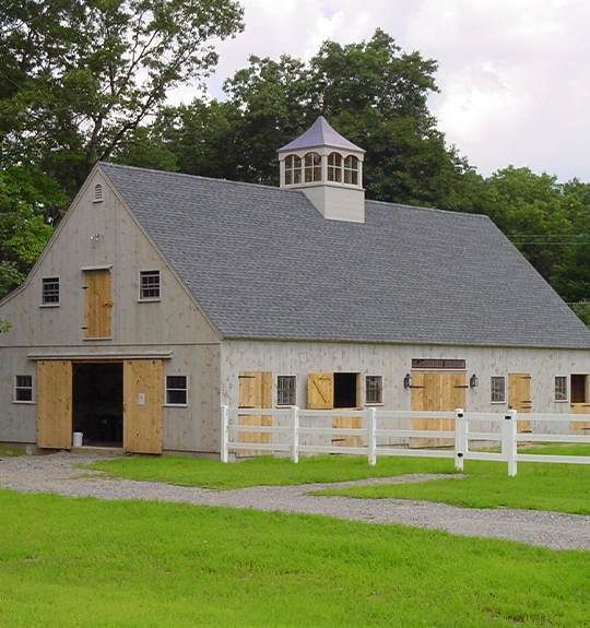 Horse Barn Construction in Dillwyn